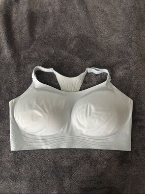 Seamless Racerback Light Blue Wireless Bra